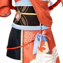 Genshin Impact Yoimiya Cosplay Costume Mihoyo Game Cosplay Costume Full Set -Halloween Shop 202201121113204585944