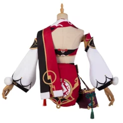 Genshin Impact Yanfei Cosplay Costume Full Set Game Cosplay Costume -Halloween Shop 202201121113359622423