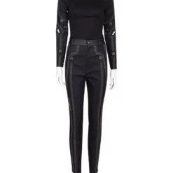 Black Widow Yelena Belova Cosplay Costume 6-Piece Set Black Polyester Fiber Marvel Comics Cosplay Costume Full Set 14 Black Widow Yelena Belova Cosplay Costume 6-Piece Set Black Polyester Fiber Marvel Comics Cosplay Costume Full Set -Halloween Shop 20220119131714811159