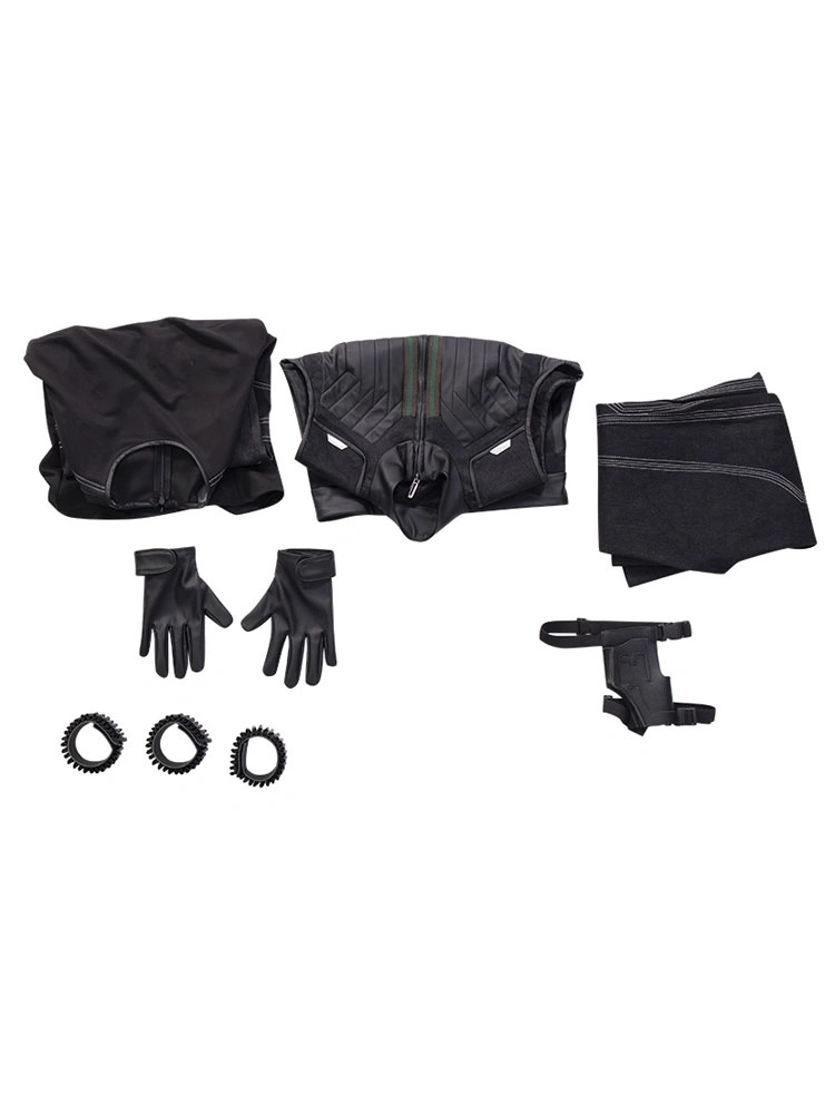 Black Widow Yelena Belova Cosplay Costume 6-Piece Set Black Polyester Fiber Marvel Comics Cosplay Costume Full Set 12 Black Widow Yelena Belova Cosplay Costume 6-Piece Set Black Polyester Fiber Marvel Comics Cosplay Costume Full Set - Image 10