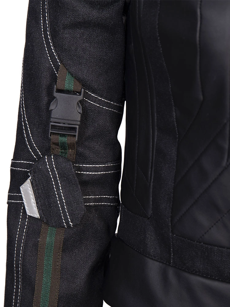 Black Widow Yelena Belova Cosplay Costume 6-Piece Set Black Polyester Fiber Marvel Comics Cosplay Costume Full Set 11 Black Widow Yelena Belova Cosplay Costume 6-Piece Set Black Polyester Fiber Marvel Comics Cosplay Costume Full Set - Image 9