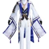 Game Genshin Impact Kamisato Ayato Outfits Halloween Carnival Suit Cosplay Costume -Halloween Shop 202203291521203634022