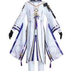 Game Genshin Impact Kamisato Ayato Outfits Halloween Carnival Suit Cosplay Costume -Halloween Shop 202203291521206752547
