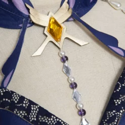 Game Genshin Impact Ningguang Cosplay Polyester Costume Halloween Party Clothes -Halloween Shop 202203291521302146590