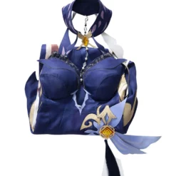 Game Genshin Impact Ningguang Cosplay Polyester Costume Halloween Party Clothes -Halloween Shop 202203291521324904323