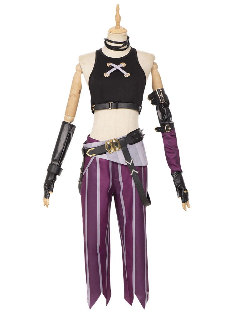 Game League Of Legends Arcane Jinx PU Leather Tank Crop Top And Shorts Uniform Outfits Halloween Carnival Suit Cosplay Costume 3 Game League Of Legends Arcane Jinx PU Leather Tank Crop Top And Shorts Uniform Outfits Halloween Carnival Suit Cosplay Costume