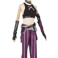 Game League Of Legends Arcane Jinx PU Leather Tank Crop Top And Shorts Uniform Outfits Halloween Carnival Suit Cosplay Costume 13 Game League Of Legends Arcane Jinx PU Leather Tank Crop Top And Shorts Uniform Outfits Halloween Carnival Suit Cosplay Costume -Halloween Shop 202203301349480607375