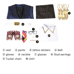 Game Valorant Chamber Cosplay Costume Uniform Jacket Coat Shirt Vest Pant Sweatshirt Outfit Halloween Party Suit -Halloween Shop 202204141346482462922