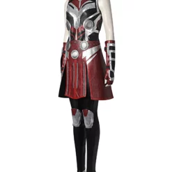 Movie Marvel Comics Thor 4: Love And Thunder Lady Thor Jane Foster Costume Cosplay Women Full Set -Halloween Shop 202204141346509276694
