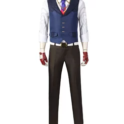 Game Valorant Chamber Cosplay Costume Uniform Jacket Coat Shirt Vest Pant Sweatshirt Outfit Halloween Party Suit