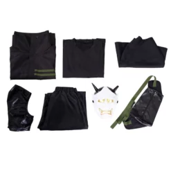 Game Ghost Wire: Tokyo Prajna Cosplay Manga Costume Full Set -Halloween Shop 202204221441433607786