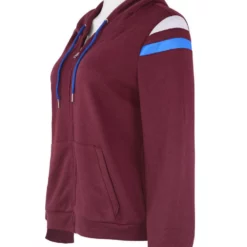 TV Drama Marvel Comics Vision Wanda Scarlet Witch Hoodied Outer Sportswear Cosplay Costume -Halloween Shop 202207011850119294448