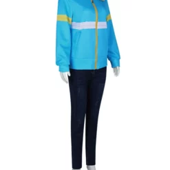 TV Drama Stranger Things Season 4 Max Mayfield Blue Sportswear Set Halloween Cosplay Costume 12 TV Drama Stranger Things Season 4 Max Mayfield Blue Sportswear Set Halloween Cosplay Costume -Halloween Shop 202207251352265792459
