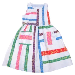 TV Drama Stranger Things Season 4 Eleven White Checked Dress With A Shirt Halloween Set Cosplay Costume -Halloween Shop 20220725135413559844