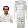 TV Drama Stranger Things Season 4 Eleven Polka Dot White Dress Cosplay Costume -Halloween Shop 202207251354218067907