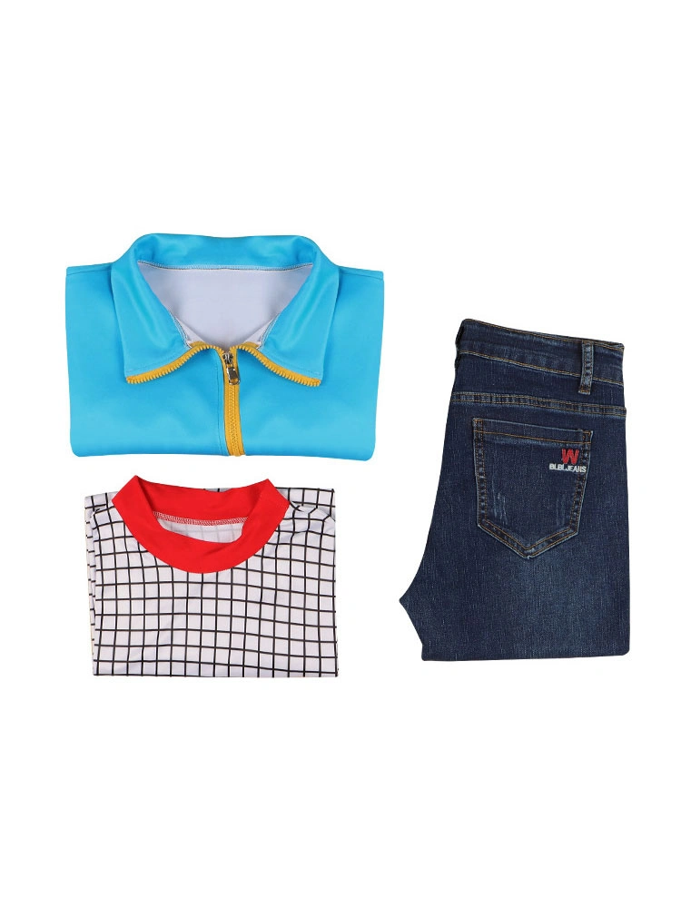 TV Drama Stranger Things Season 4 Max Mayfield Blue Sportswear Set Halloween Cosplay Costume 9 TV Drama Stranger Things Season 4 Max Mayfield Blue Sportswear Set Halloween Cosplay Costume - Image 7