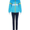 TV Drama Stranger Things Season 4 Max Mayfield Blue Sportswear Set Halloween Cosplay Costume -Halloween Shop 202207251354233372328