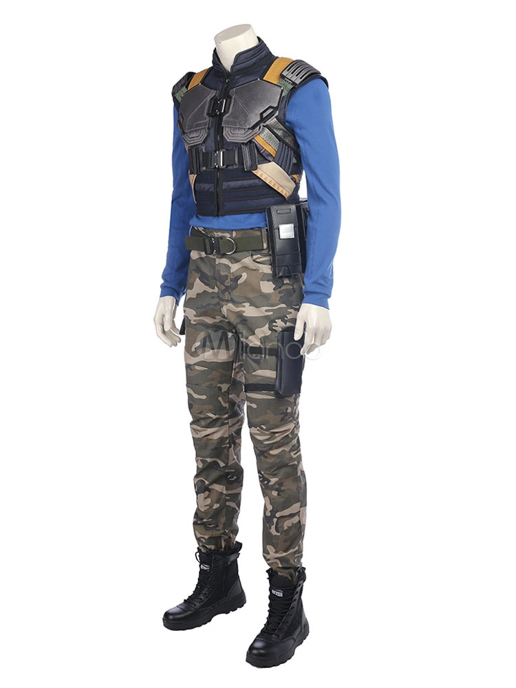 Marvel Comics Marvel Comics Black Panther Erik Killmonger Halloween Cosplay Costume 5 Marvel Comics Marvel Comics Black Panther Erik Killmonger Halloween Cosplay Costume - Image 3