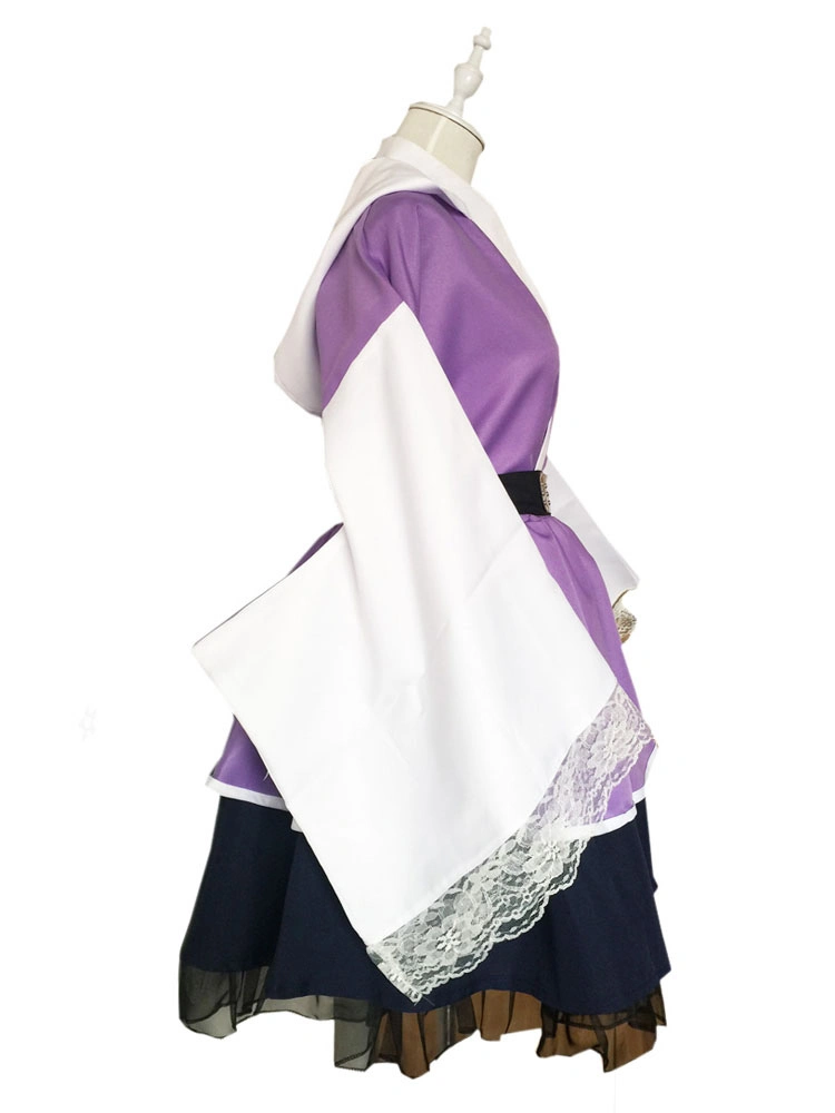 Naruto Hyuuga Hinata Kimono Lolita Dress Halloween Cosplay Costume 5 Naruto Hyuuga Hinata Kimono Lolita Dress Halloween Cosplay Costume - Image 3