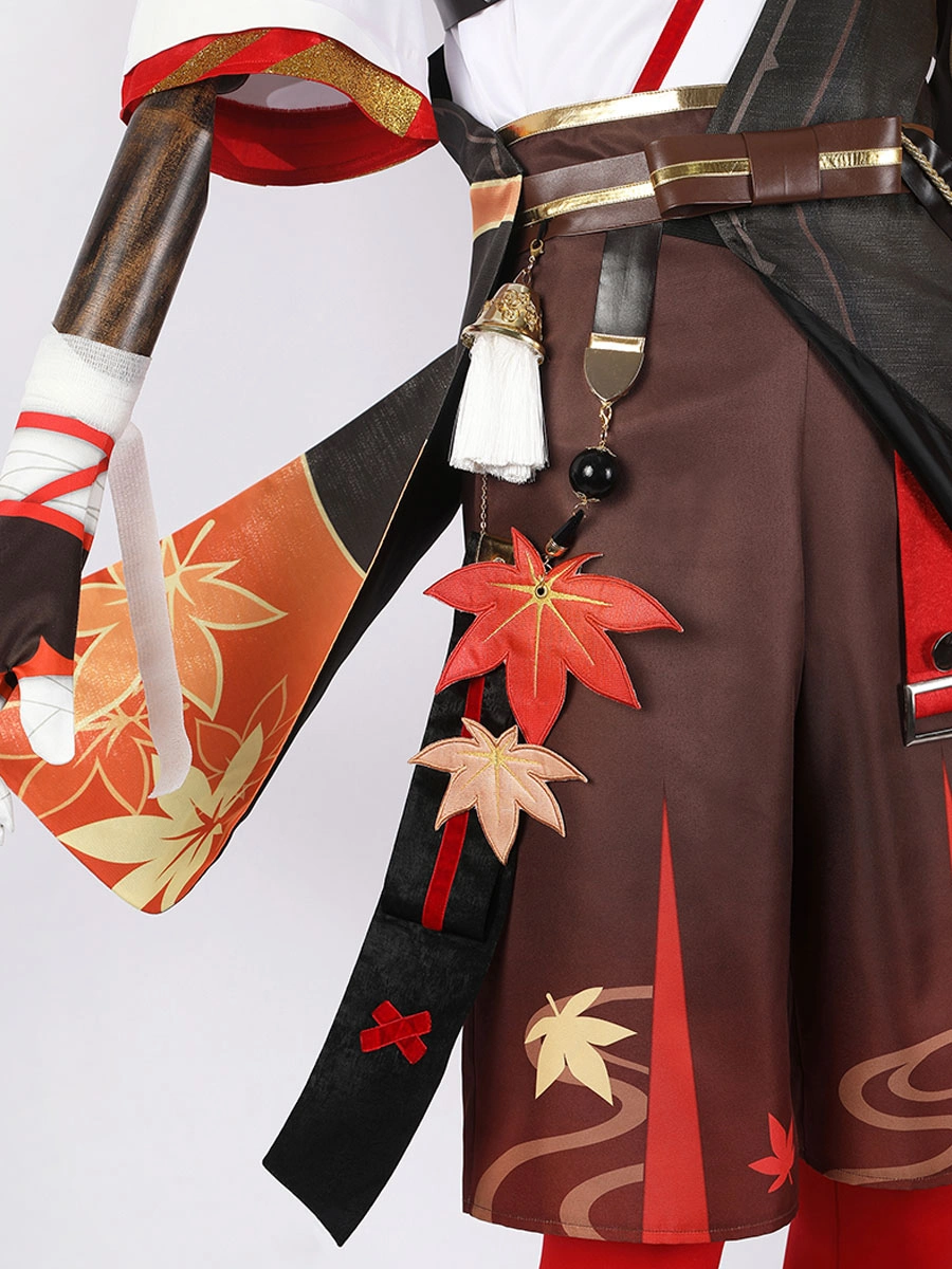 Genshin Impact Kaedehara Kazuha Cosplay Costume Mihoyo Game Cosplay Costume Full Set 10 Genshin Impact Kaedehara Kazuha Cosplay Costume Mihoyo Game Cosplay Costume Full Set - Image 8