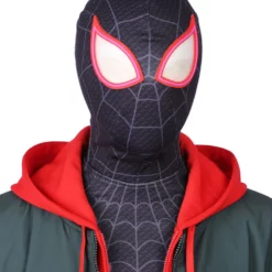 Marvel Comics Spider Man Into The Spider Verse Miles Morales Movie Spider Man Halloween Cosplay Costume Deluxe Edition -Halloween Shop 39435ce4 6046 4653 9f4c 4f7f4bba16e9