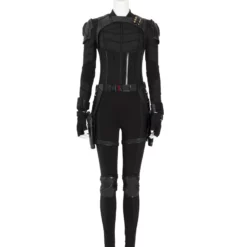 Black Widow Cosplay Costume Polyester Jumpsuit  Sash Set Marvel Comics Cosplay Costume Full Set