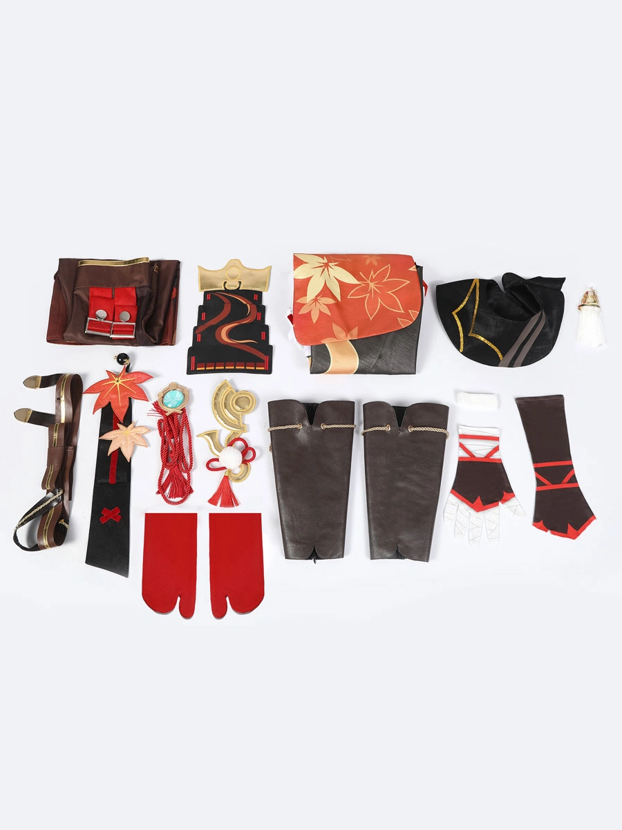Genshin Impact Kaedehara Kazuha Cosplay Costume Mihoyo Game Cosplay Costume Full Set 12 Genshin Impact Kaedehara Kazuha Cosplay Costume Mihoyo Game Cosplay Costume Full Set - Image 10