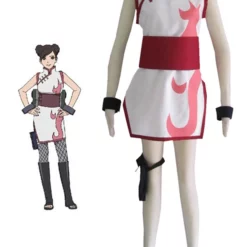 Naruto The Movie The Last-Tenten Cheongsam Cosplay Costume