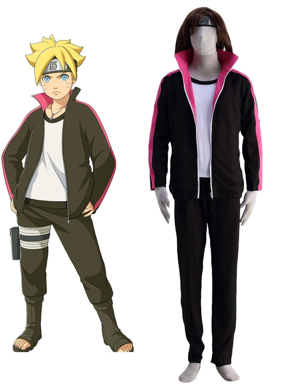 BORUTO -NARUTO THE MOVIE- Boruto Cosplay Costume 3 BORUTO -NARUTO THE MOVIE- Boruto Cosplay Costume