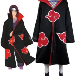Naruto Uchiha Itachi Akatsuki Halloween Cosplay Costume