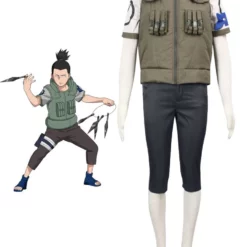 Naruto First Season Nara Shikamaru Halloween Cosplay Costume