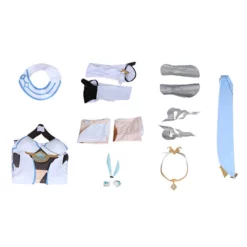 Genshin Impact Lumine Cosplay Costume Polyester Dress Greave Costume Set -Halloween Shop 5cca1e22 9d9f 40ca ad3a 63821f03c09c