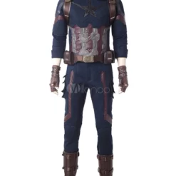 Marvel Comics Avengers 3 Infinity War Captain America Steve Rogers Halloween Cosplay Costume