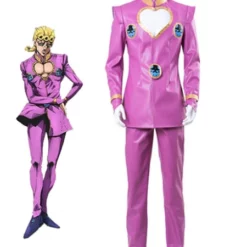 JoJo’s Bizarre Adventure Golden Wind Giorno Giovanna Halloween Cosplay Costume