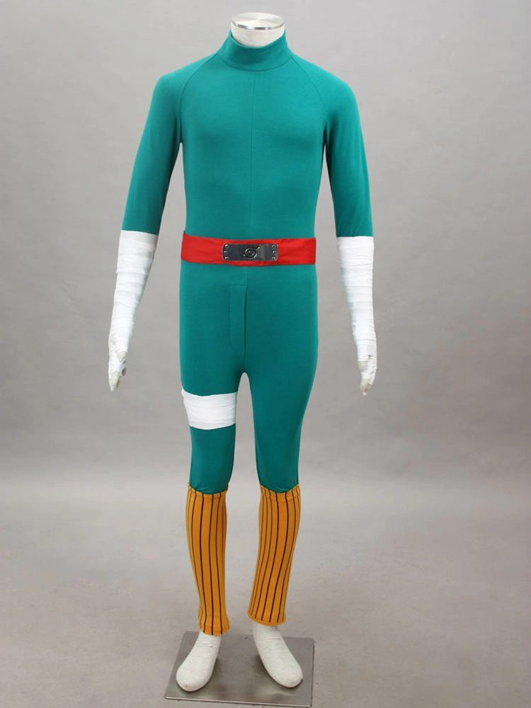 Naruto Shippuden Rock Lee Halloween Cosplay Costume 7 Naruto Shippuden Rock Lee Halloween Cosplay Costume - Image 5