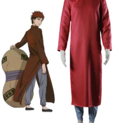 Naruto Sabaku No Gaara Cosplay Costume Chinese Style Cheongsam Version