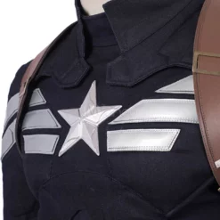 Marvel Comics Marvel Heroes Cosplay Captain America Steve Rogers In Avengers 4 Endgame Blue Denim Cosplay Costume Halloween -Halloween Shop 9423637d 33e3 4603 9283 8ec40ea087b4