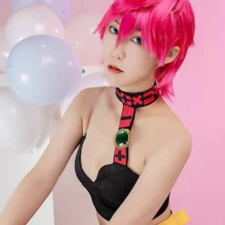 JoJos Bizarre Adventure Vento Aureo Golden Wind Trish Una Cosplay Costume -Halloween Shop 9fc5bbbd 05e3 45b5 9e1a 36f1614c2ed6