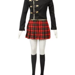 Final Fantasy Type-0 Suzaku Peristylium Class Zero NO.12 Queen Cosplay Costume -Halloween Shop BATCHXLS 076f7090 3534 4e3f 9f8a 323b4865da00 035