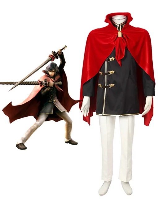 Final Fantasy Type-0 Suzaku Peristylium Class Zero Machina Cosplay Costume -Halloween Shop BATCHXLS 07f12eb7 4e35 4390 8b11 0c94b471538e 033