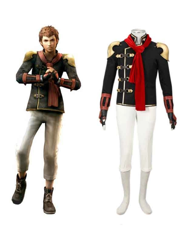 Final Fantasy Type-0 Suzaku Peristylium Class Zero NO.8 Eight Cosplay Costume 3 Final Fantasy Type-0 Suzaku Peristylium Class Zero NO.8 Eight Cosplay Costume