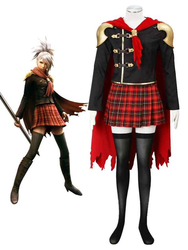 Final Fantasy Type-0 Suzaku Peristylium Class Zero NO.6 Sice Cosplay Costume 3 Final Fantasy Type-0 Suzaku Peristylium Class Zero NO.6 Sice Cosplay Costume