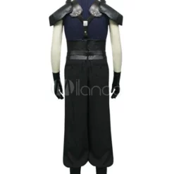 Final Fantasy VII Crisis Core Zack Fair Cosplay Costume -Halloween Shop Final Fantasy VII Crisis Core Zack Fair Cosplay Costume 7318 3