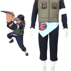 Naruto Sarutobi Asuma Halloween Cosplay Costume -Halloween Shop Naruto Asuma Sarutobi Cosplay Costume 6738 3