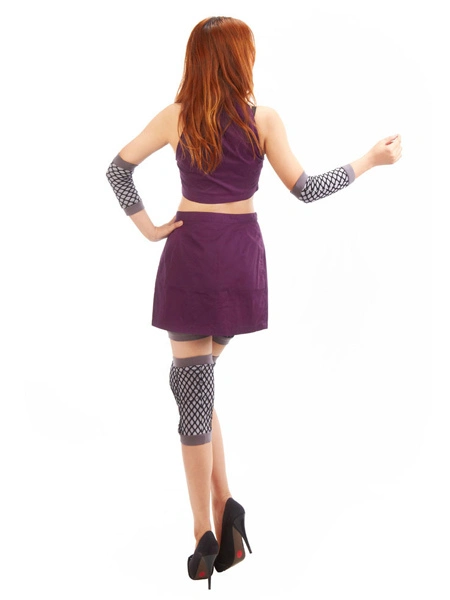 Naruto Shippuden Ino Yamanaka Cosplay Costume Halloween 5 Naruto Shippuden Ino Yamanaka Cosplay Costume Halloween - Image 3