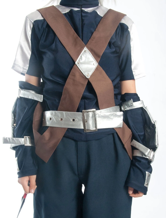 Naruto Hatake Kakashi Halloween Cosplay Costume 6 Naruto Hatake Kakashi Halloween Cosplay Costume - Image 4