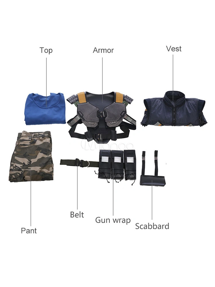 Marvel Comics Marvel Comics Black Panther Erik Killmonger Halloween Cosplay Costume 12 Marvel Comics Marvel Comics Black Panther Erik Killmonger Halloween Cosplay Costume - Image 10