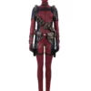 Marvel Comics Deadpool Female Version Halloween Cosplay Costume