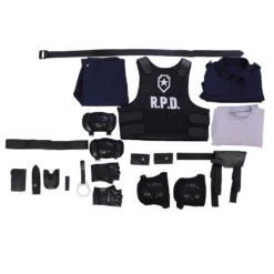 Resident Evil 2 Leon Halloween Cosplay Costume -Halloween Shop c727a2f5 885b 46be a832 0e7ec66802d2