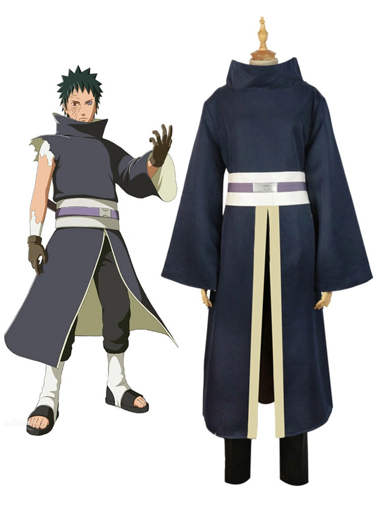 Naruto Uchiha Obito Halloween Cosplay Costume Halloween 3 Naruto Uchiha Obito Halloween Cosplay Costume Halloween